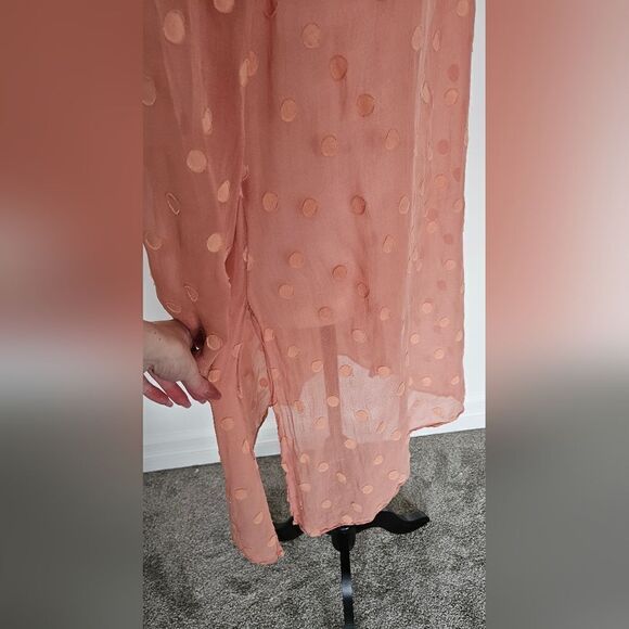 Nwt silk long blouse/dress - Picture 4 of 7